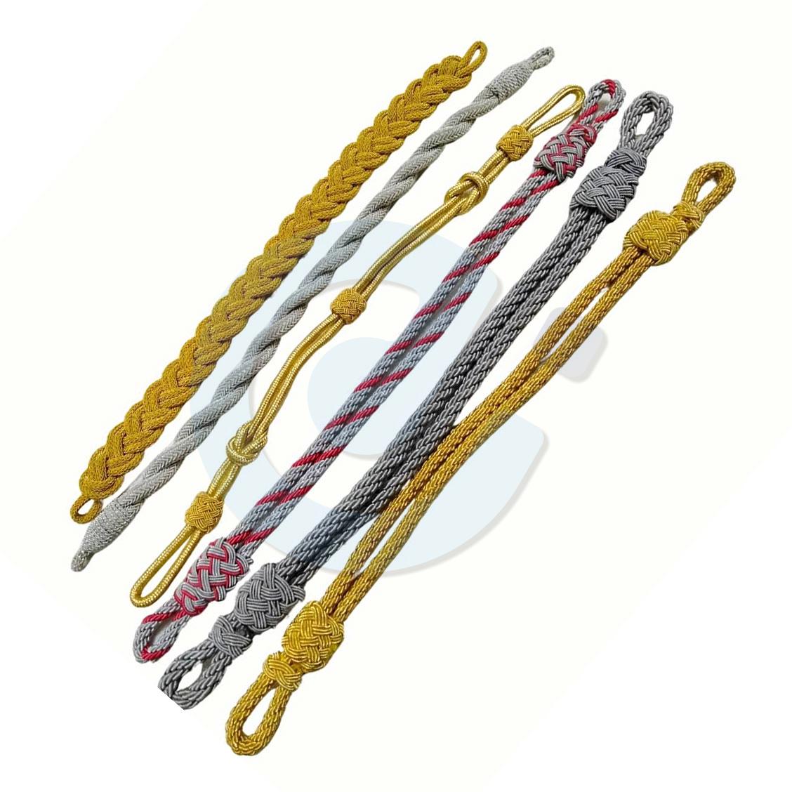 10 Cap Cord Aiguillettes