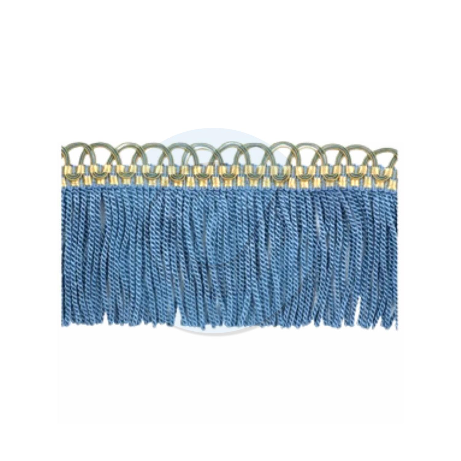Bullion Fringe in Blue Color - Embras Industries