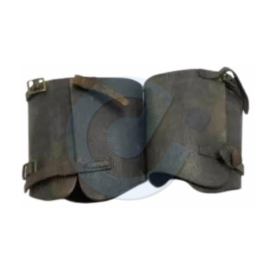 3 Pure Leather Anklet In Black