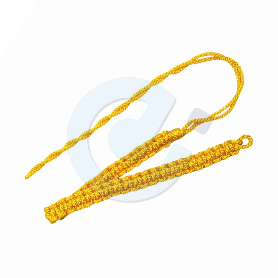 3 Silk Ceremonial Golden Lanyard