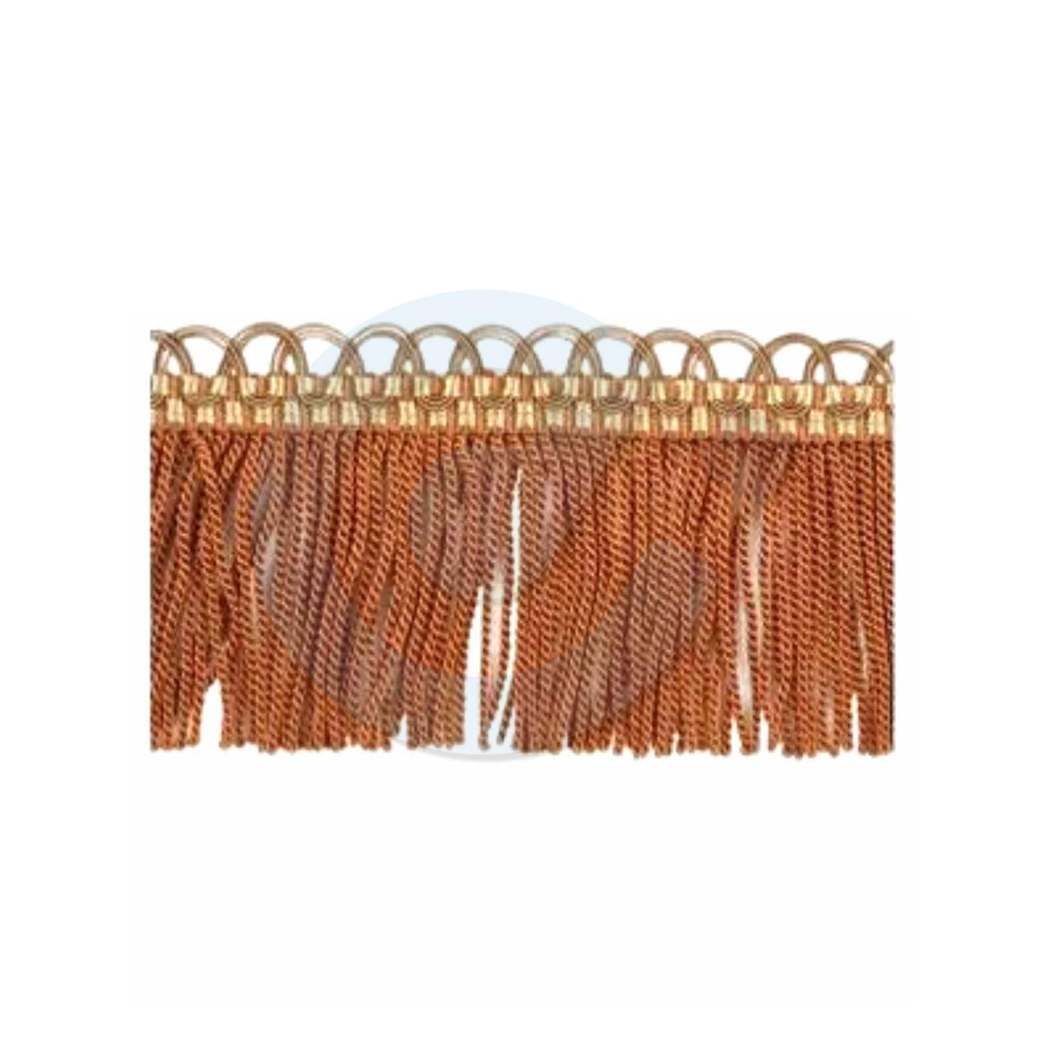 4 Bullion Fringe in Brown Colour