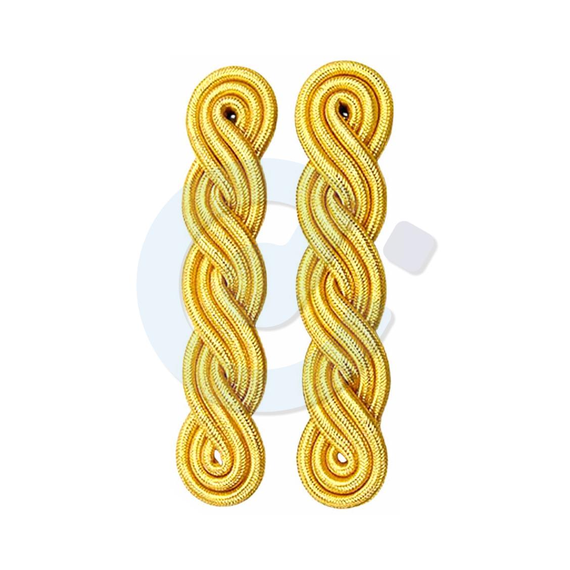5 15 Gold Pairs of Shoulder Board