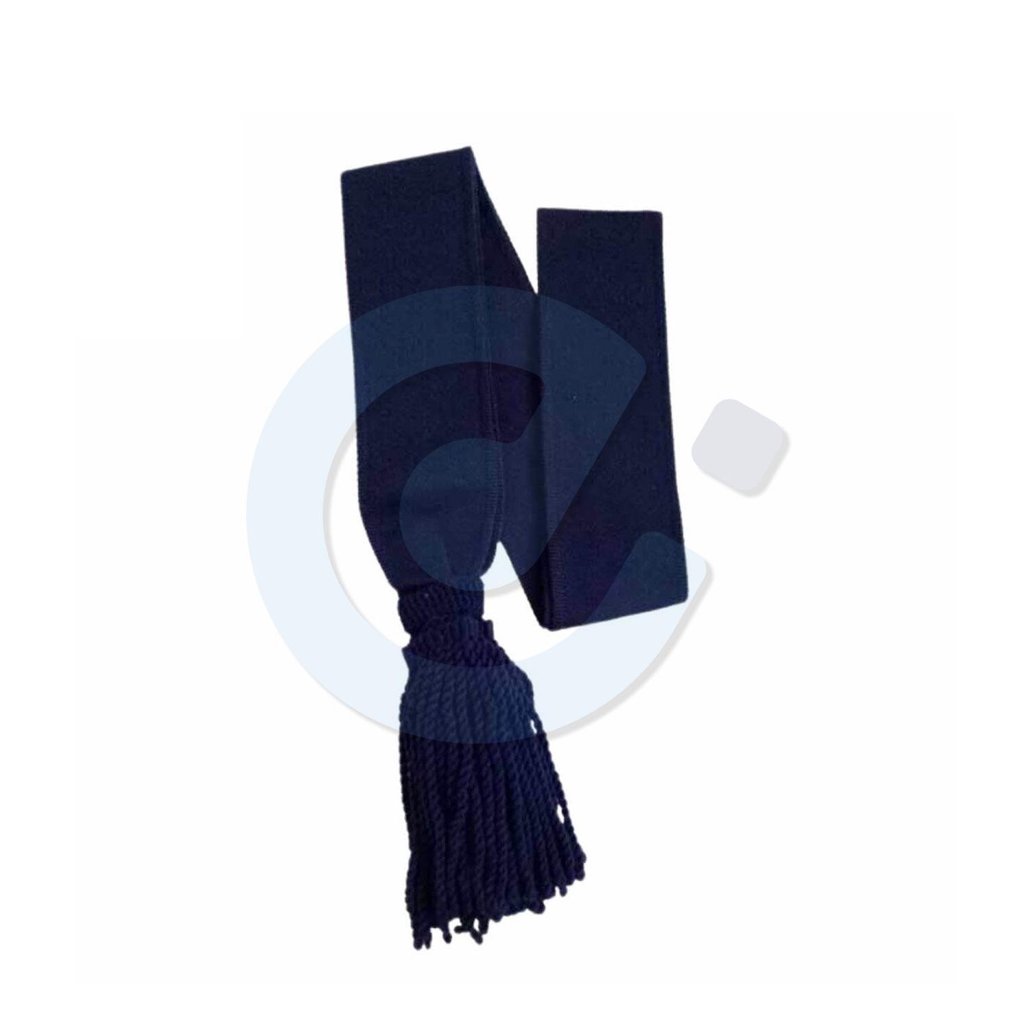 5 Shoulder Sash Navy Blue Acrylic Wool Sergeants Guards
