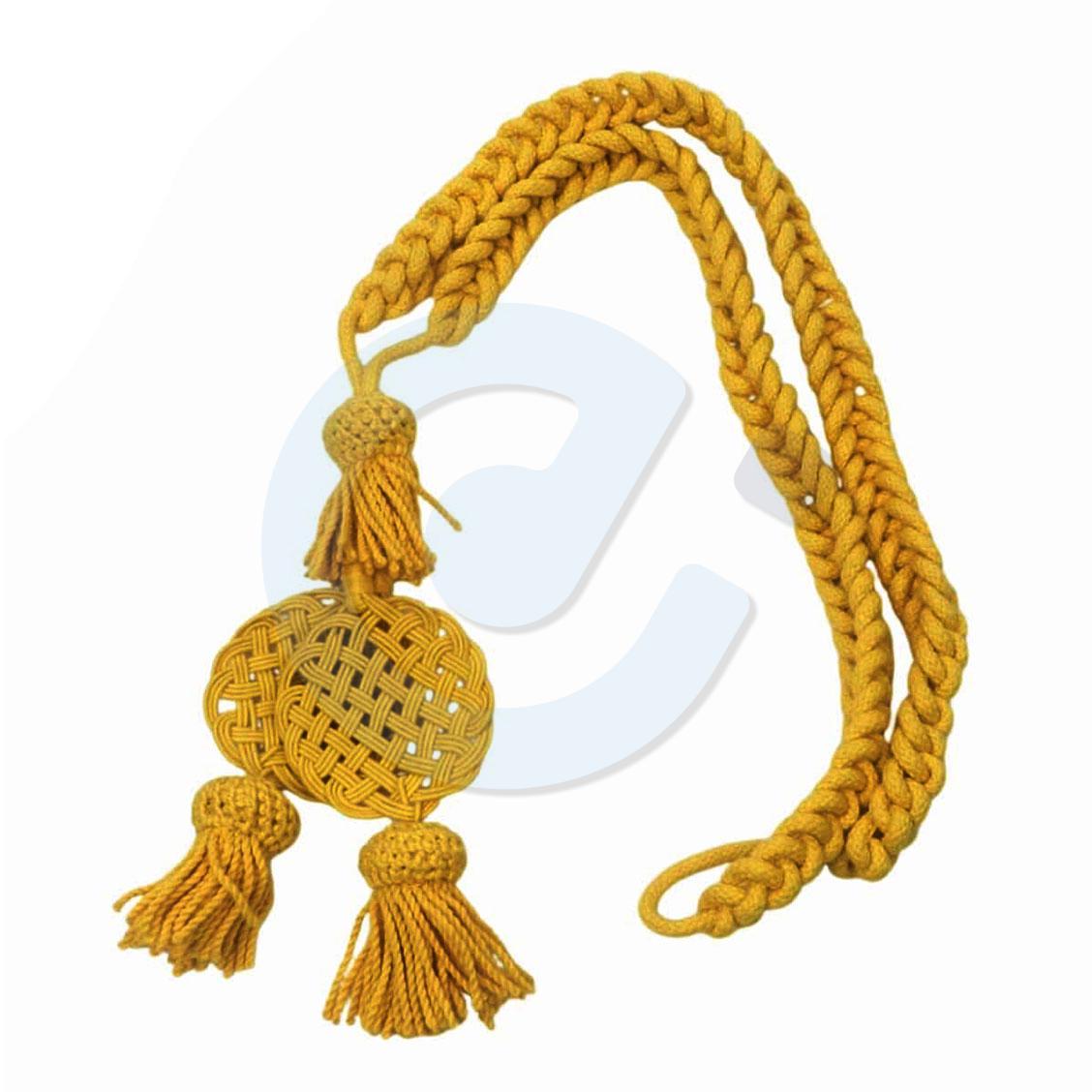 6 Silk Gold Tassels