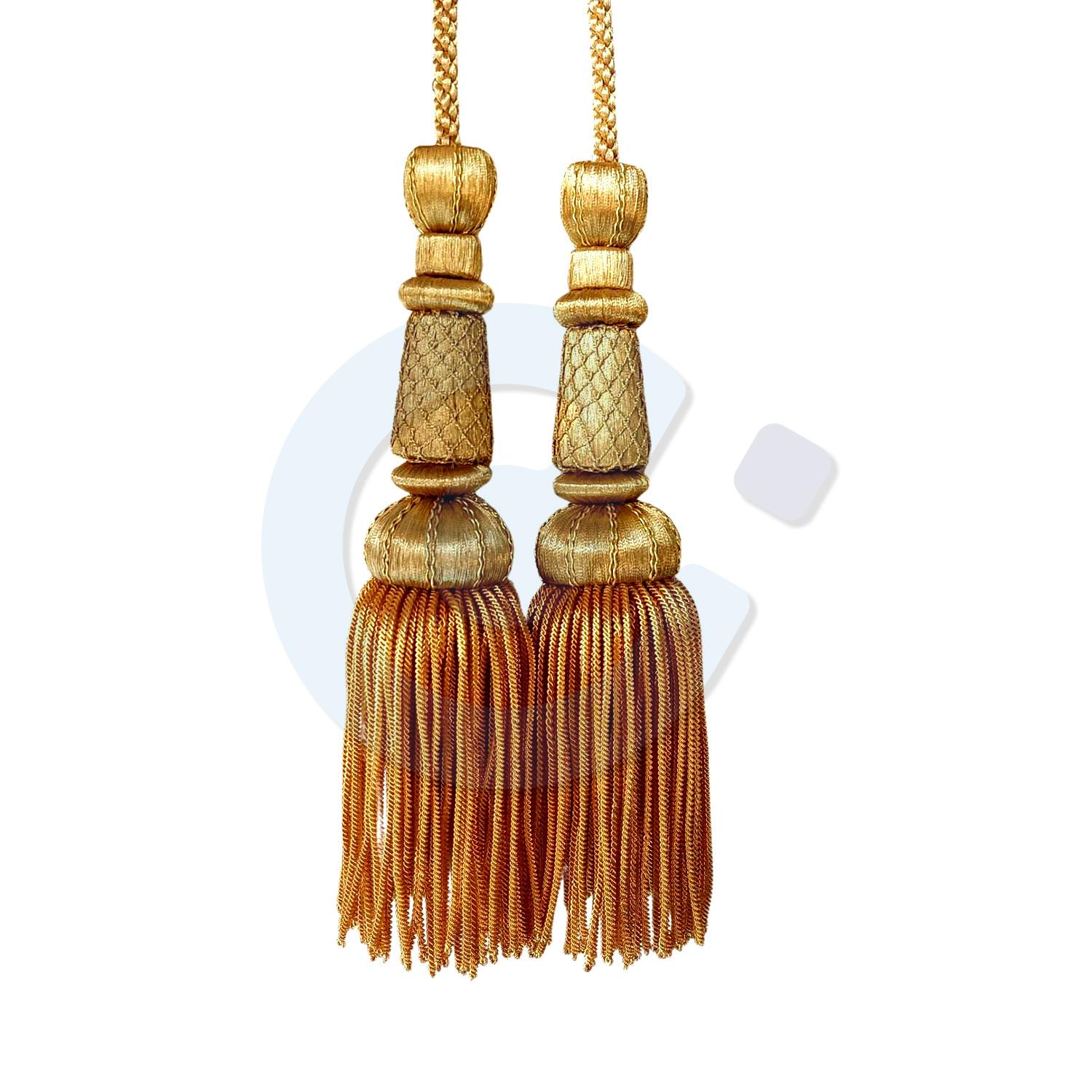 Custom Bullion Fringe Tassels
