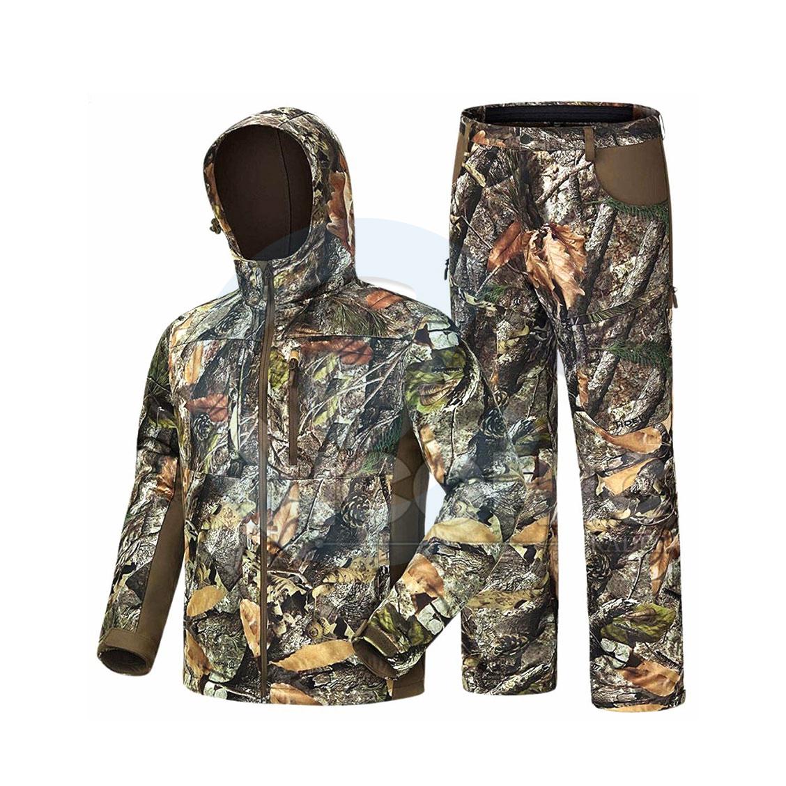 10 Camouflages Uniform in Dark Brown and light Olive colour