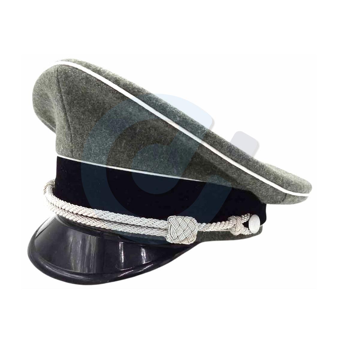 12 WWII German Elite Officer Peak Cap