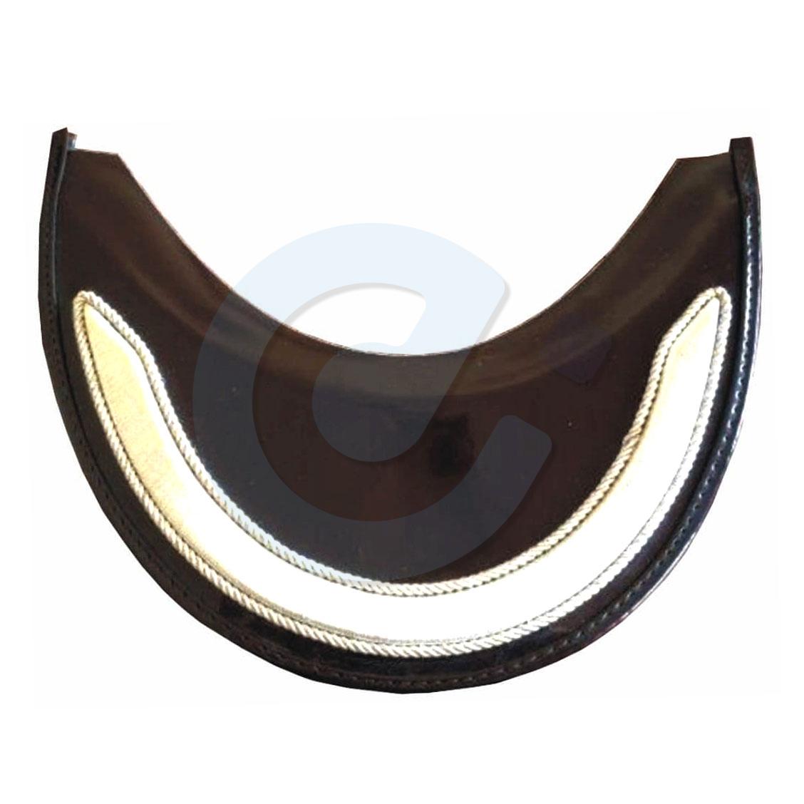 3 Oakleaf Silver Hand Embroidery Peak