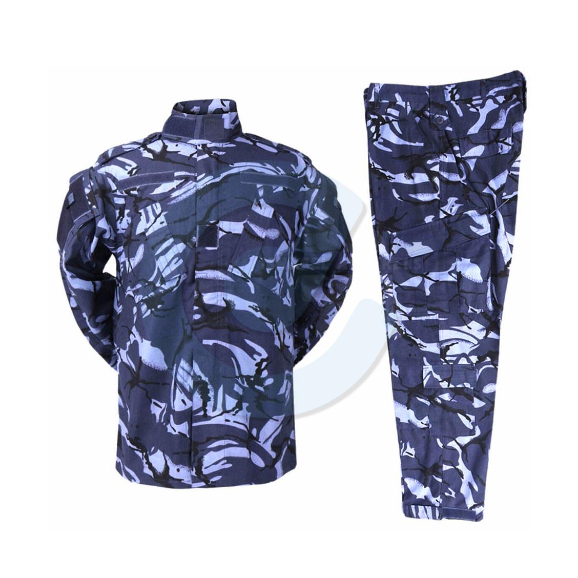 9 Camouflages Uniform in Dark Blue