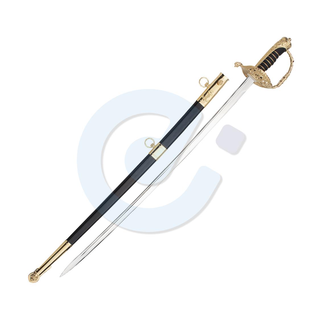 Belgian Navy Officer Sword with scabbard
