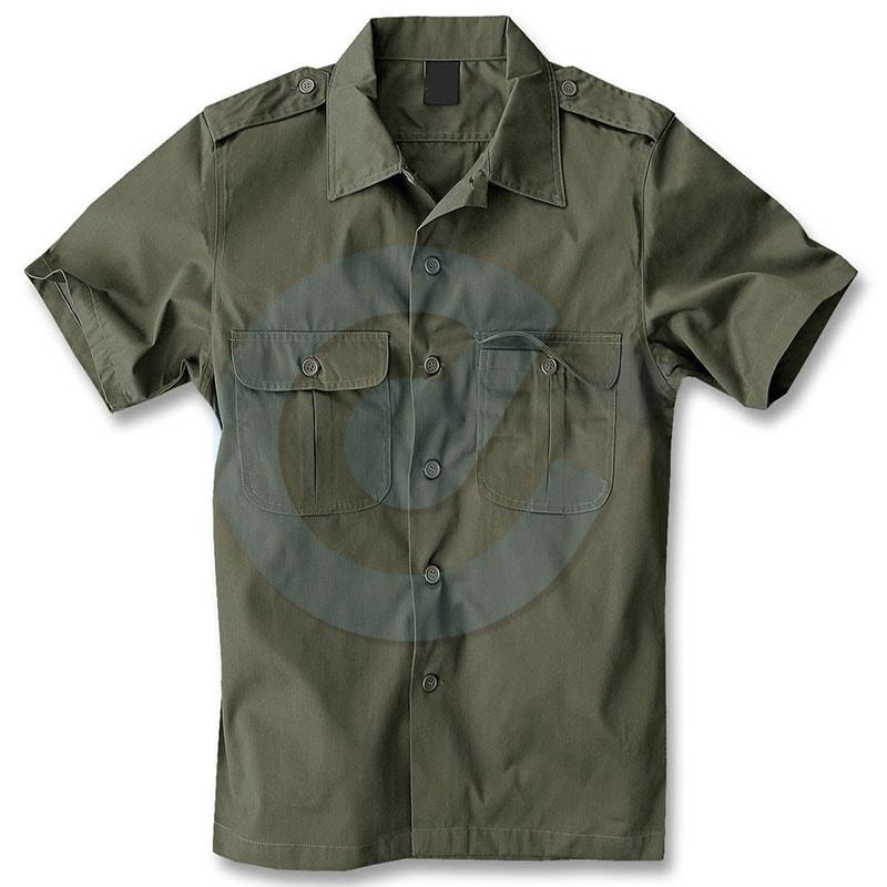 Tactical Shirt Choose Fabric, Color & Features Front