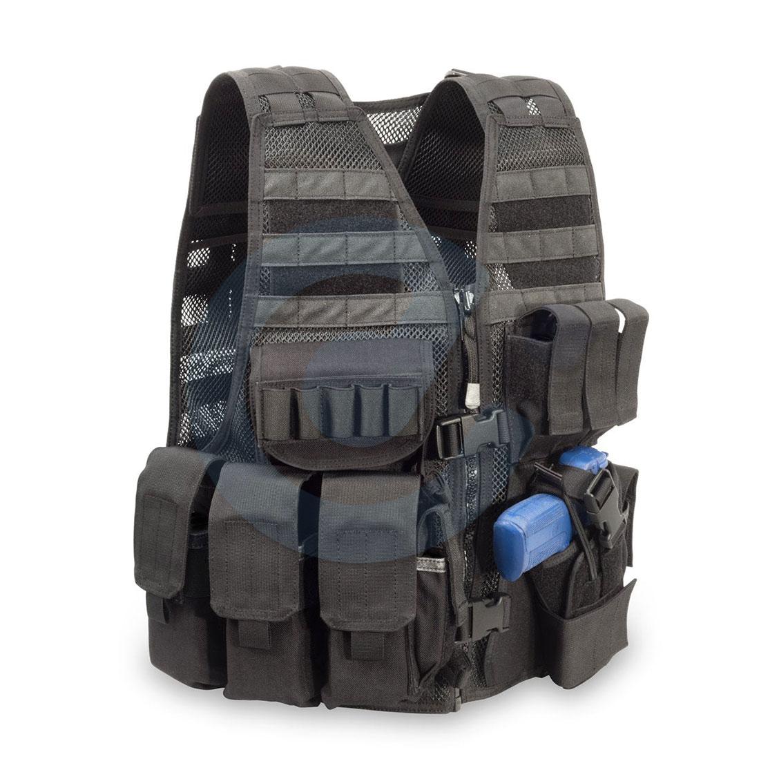 7 Elite Survival Systems Commandant Tactical Vest Coyote Black