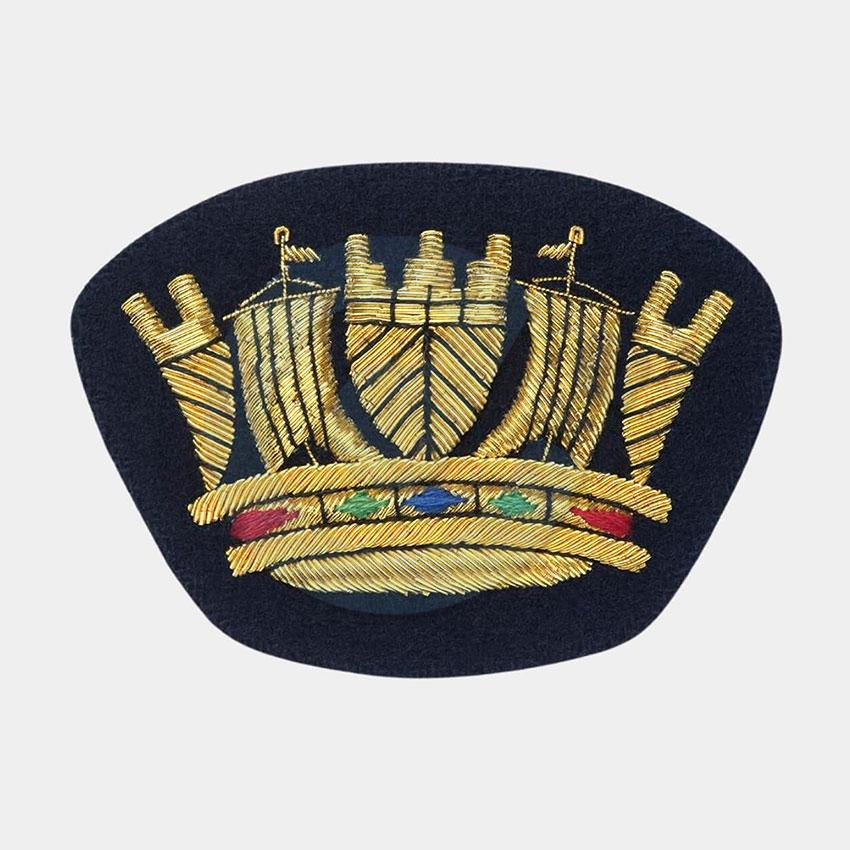8 Benson And Clegg Navel Coronet Blazer Badge