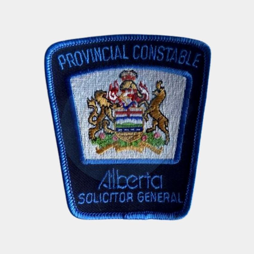 Alberta Solicitor General Ontario Provincial Police Badge