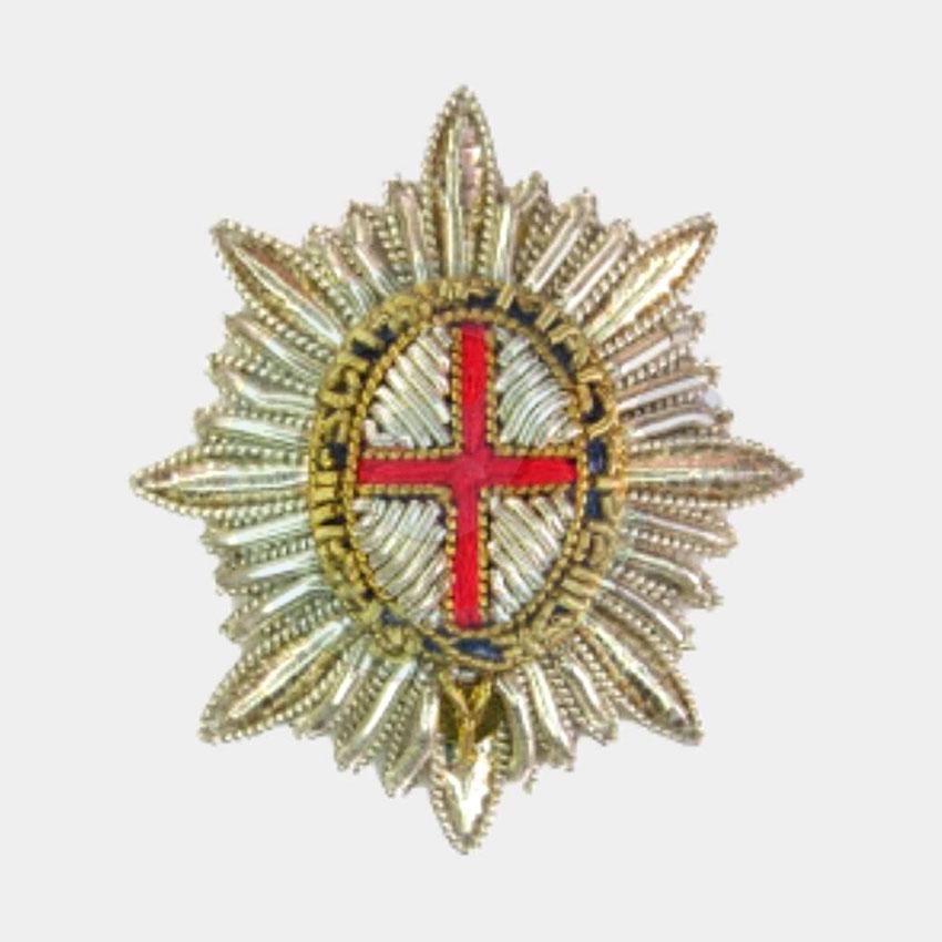 Coldstream Guards Bullion Military Cap Badge