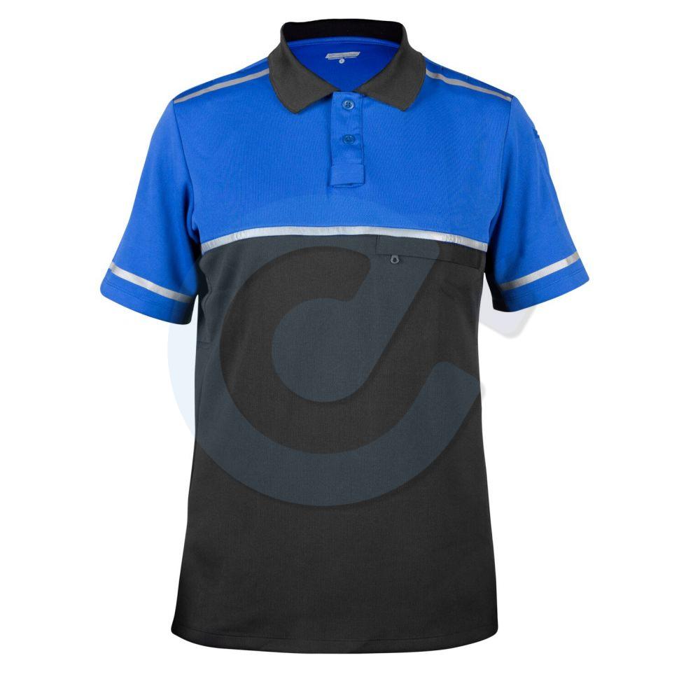 Patrol Polo Shirt Blue Black