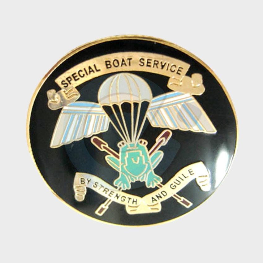 Special Boat Service Metal Badges